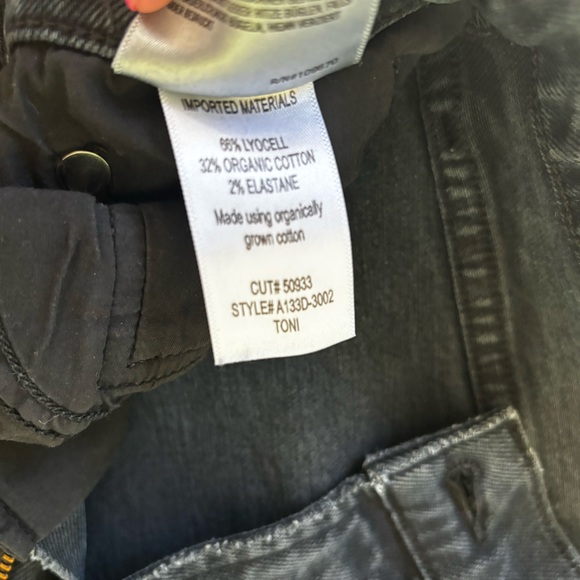 Agolde Toni Midrise Straight Jeans Size 27 - Picture 9 of 11